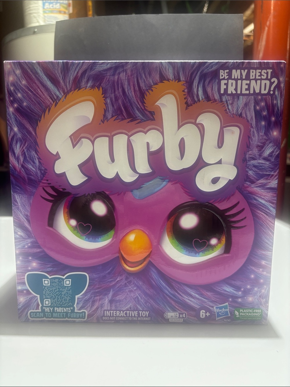 Hasbro Furby Plush Toy - Purple Pink